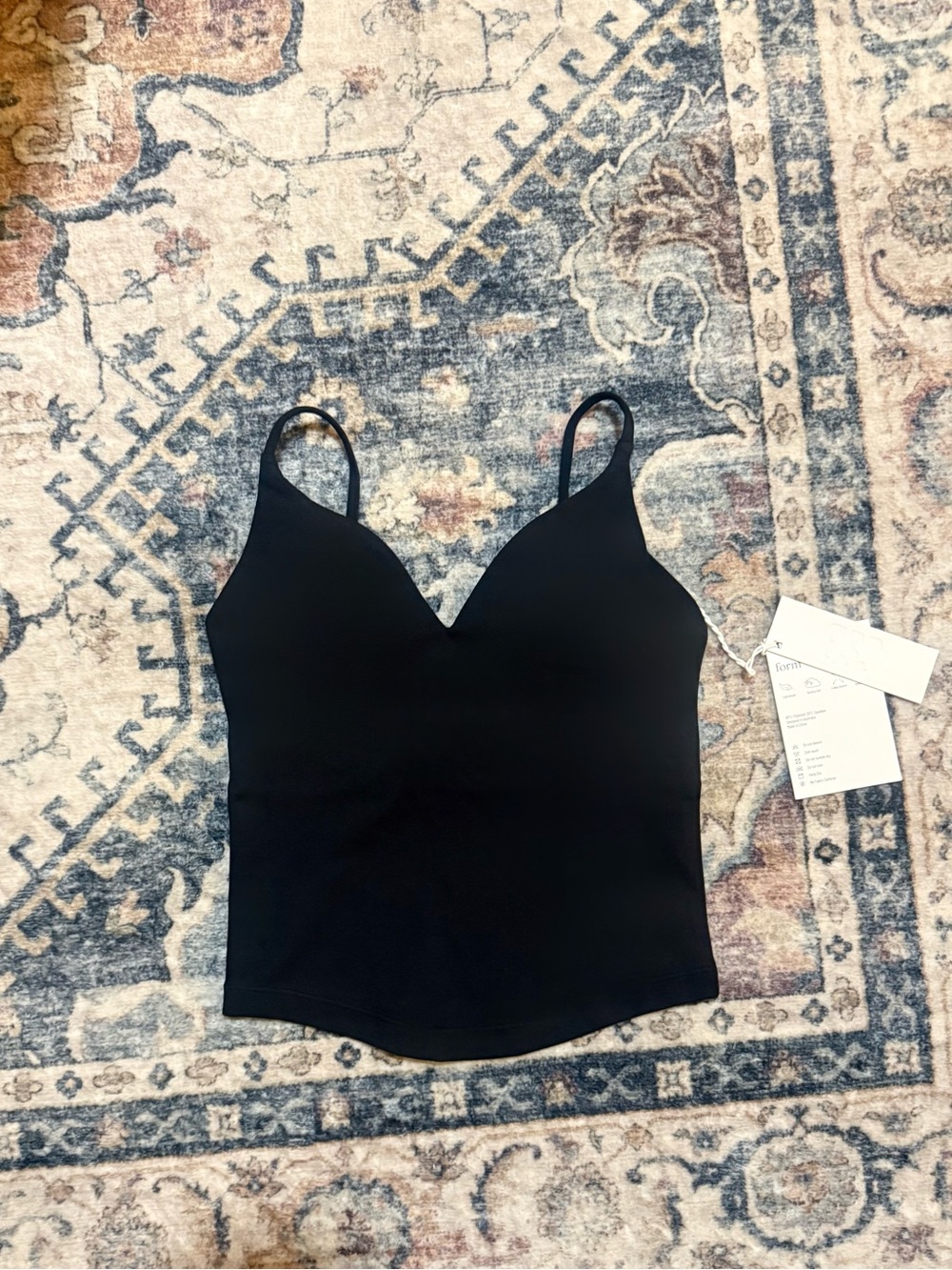 NWT CROP SHOP BOUTIQUE Form Eden Tank - Black - Size small - Picture 5 of 7